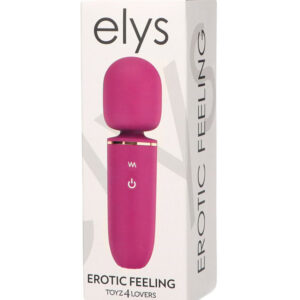 Erotic Feeling – Vibrator Wand Masaj Waterproof, Silicon Premium, Roz
