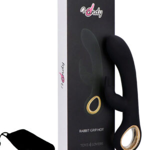 Grip Hot – Vibrator Rabbit Waterproof, Silicon & ABS Premium, 19 cm, Ø 3,3 cm