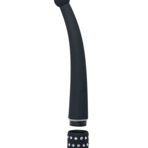 Bulb of Diamond – Vibrator Punctul G Waterproof, ABS Premium, negru, 21.7 cm, Ø 2.8 cm