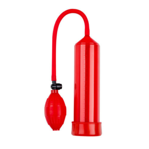 Easy Touch - Pompa marire penis cu vacuum, rosie