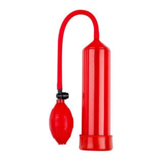 Easy Touch - Pompa marire penis cu vacuum, rosie