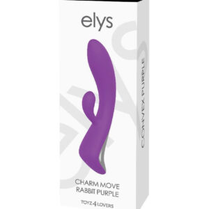 Charm Move – Vibrator Rabbit Waterproof, Silicone & ABS Premium, 21 cm, Ø 3,6 cm