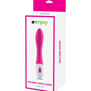 Simple – Vibrator Punctul G Waterproof, ABS Premium, roz, 20 cm, Ø 3 cm