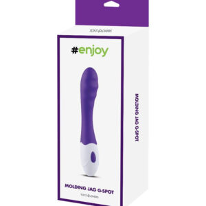 Jag – Vibrator Punctul G Waterproof, ABS si Silicon Premium, mov, 20 cm, Ø 3.1 cm