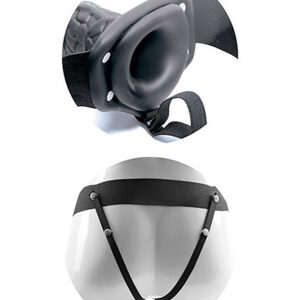 Flesh Feeling – Strap On cu dildo realistic, negru