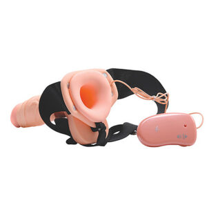 Vibe Real – Strap On cu dildo realistic, cu vibratii