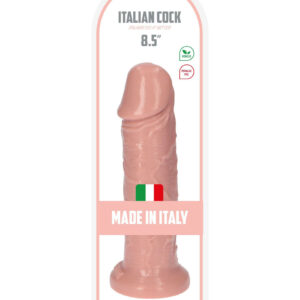 Leone - Dildo XXL cu ventuza, roz, 25 cm