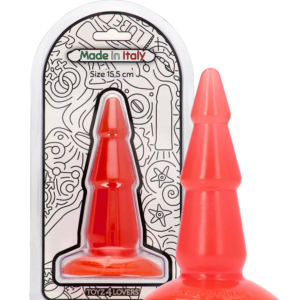 Jelly Pino Butt Plug - Dop anal cu ventuza pentru stimulare treptata cu ventuza