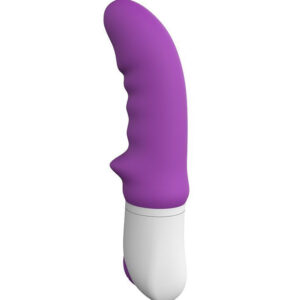 Rhinhorn Vibe – Vibrator Punctul G Waterproof, Silicon Premium, mov, 18 cm, Ø 3.4 cm
