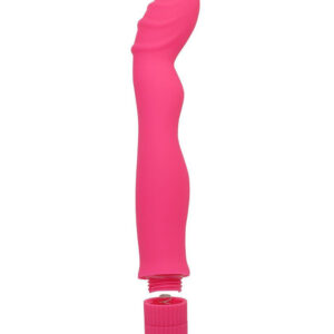 Timeless Fucsia – Vibrator Punctul G Waterproof, ABS si Silicon Premium, roz, 18.7 cm, Ø 2.8 cm