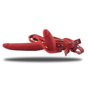 Double Enjoyment – Strap On Dublu, rosu