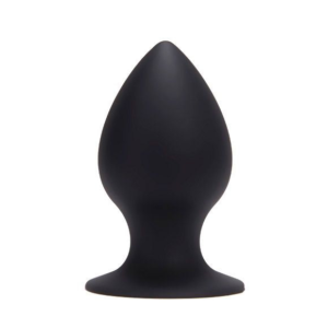 My Ass Butt Plug - Dop anal silicon premium, medium, negru
