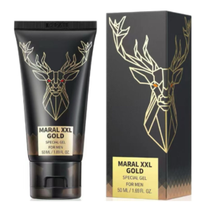 Maral XXL Gold – Gel marire penis, erectie puternica, intarziere ejaculare - 50 ml