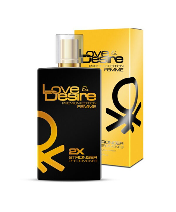 Love & Desire GOLD – Parfum cu feromoni pentru femei, premium - 100 ml