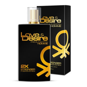 Love & Desire GOLD – Parfum cu feromoni pentru barbati, premium – 100 ml