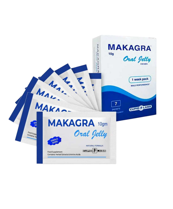 Makagra – Oral Jelly erectie puternica - 7 buc