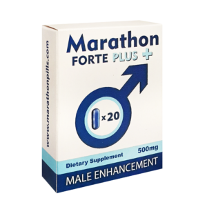 Marathon Forte Plus + – Capsule pentru potenta barbati, cresterea performantei sexuale - 20 buc