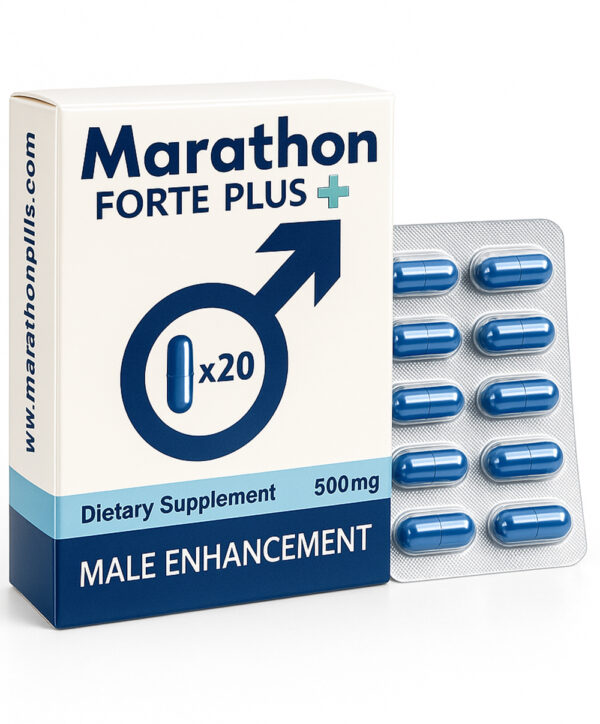 Maraton Forte Plus – 20 Capsule potenta, cresterea performantei sexuale