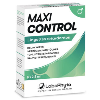 Maxi Control Labophyto – Șervețele anti ejaculare precoce, delay wipes - 6 buc