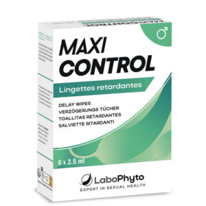 Maxi Control Labophyto – Șervețele anti ejaculare precoce, delay wipes -  6 buc