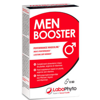 MenBooster Labophyto – Supliment imbunatatirea functiei erectile si a nivelului de testosteron, cu L-arginine, Maca, Muira puama - 60 buc