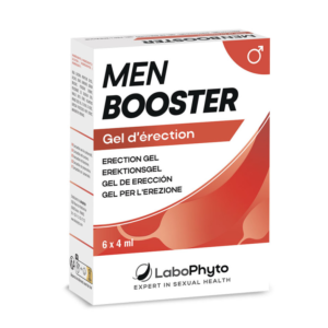 MenBooster Gel Labophyto – Plicuri pentru potenta si erectie puternica, cu extract de ardei Cayenne - 6 buc x 4 ml