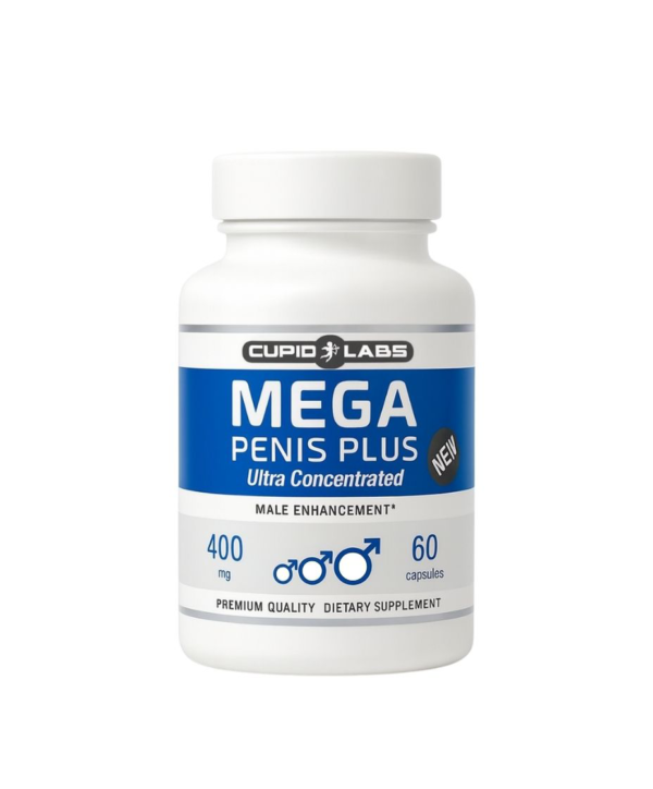 Mega Penis Plus – Pastile marire si ingrosare penis, erectie puternica - 60 buc