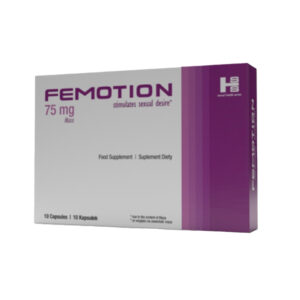 Femotion – Capsule crestere libido scazut femei, orgasm intens, cu L-Arginina, Maca, Zinc - 10 buc