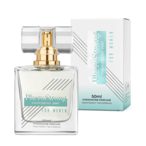PheroStrong Just – Parfum cu feromoni pentru femei, cu note de iris, iasomie si zambila - 50 ml