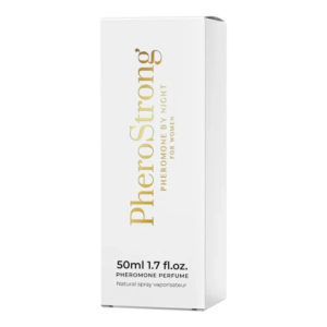 PheroStrong By Night – Parfum cu feromoni pentru femei, cu note de vanilie, patchouli si cedru - 50 ml