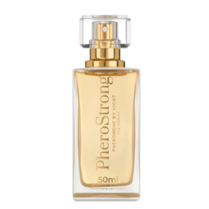 PheroStrong By Night – Parfum cu feromoni pentru femei, cu note de vanilie, patchouli si cedru - 50 ml
