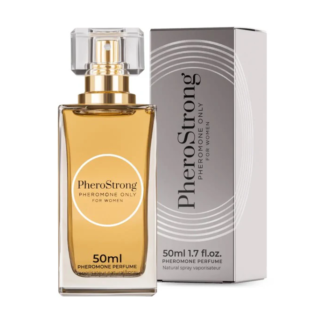PheroStrong Only – Parfum cu feromoni pentru femei, cu note de vetiver, iasomie si zmeura - 50 ml