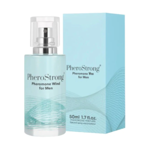 PheroStrong Wind – Parfum cu feromoni pentru barbati, cu note de cumarina, ambra si mosc - 50 ml