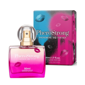 PheroStrong HQ – Parfum cu feromoni pentru femei, cu note de lemn de cedru si vanilie de Madagascar - 50 ml