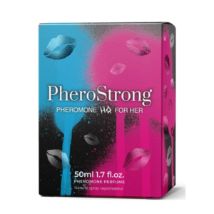 PheroStrong HQ – Parfum cu feromoni pentru femei, cu note de lemn de cedru si vanilie de Madagascar - 50 ml
