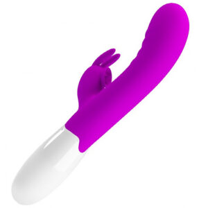 Pretty Love Cerberus – Vibrator Rabbit Waterproof, Silicon Premium, 20.6 cm, Ø 3.2 cm
