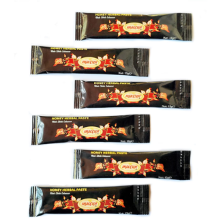 Maccun – Pasta de miere afrodisiaca, turceasca 100% naturala, pentru potenta, ejaculare precoce, crestere libido, erectie, unisex - set 6 plicuri