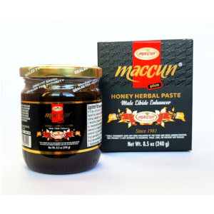 Maccun – Pasta de miere afrodisiaca, turceasca 100% naturala, pentru potenta, ejaculare precoce, crestere libido, erectie, unisex - 240 g