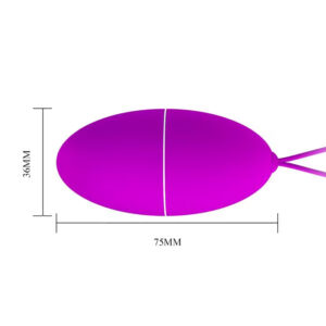 Pretty Love Joanne – Ou Vibrator cu Telecomanda, Vibratii intense, ABS Premium,  Ø 3.6 cm