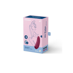 Satisfyer Curvy Sucker 1+ Connect App – Vibrator stimulator clitoridian cu suctiune si aplicatie, waterproof