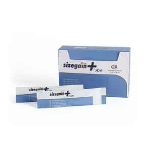 SizeGain Plus Lube – Lubrifiant gel hidratant pe baza de apa - 10 buc