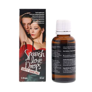 Picaturi afrodisiace Spanish Love Drops Dirty Dancing, crestere libido scazut, unisex - 30 ml