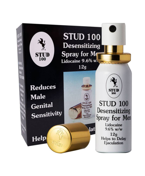 STUD 100 Original – Delay Spray anti ejaculare precoce, intarziere ejaculare - 12ml, (aprox. 120 utilizări)