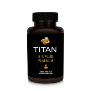 Titan Big Plus Platinum – Capsule marire penis - 60 buc