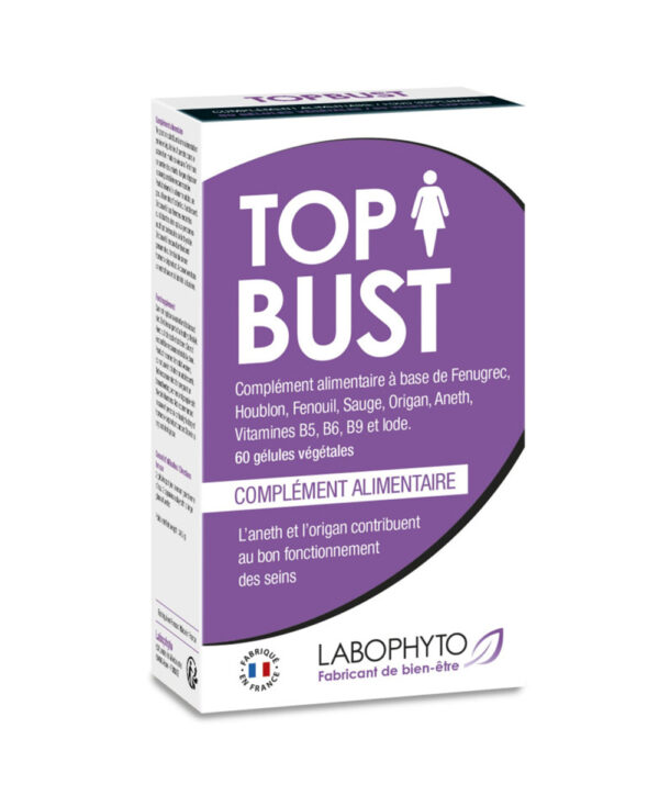 TOPBUST Labophyto – Capsule pentru Mărire si Fermitate Sâni - 60 buc