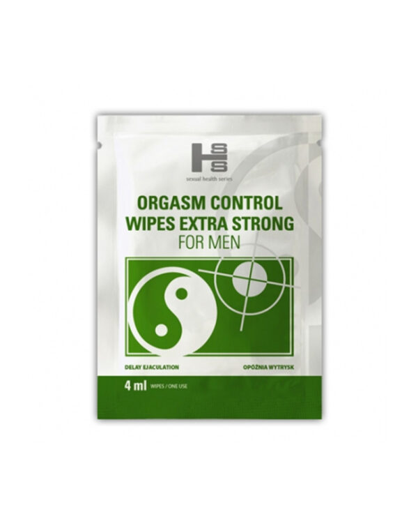 Orgasm Control Wipes – Servetele anti ejaculare precoce, delay wipes - 6 buc