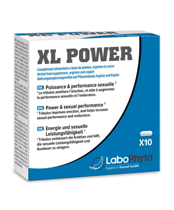 XL POWER Labophyto – Afrodisiac Capsule erectie puternica, crestere calitate sperma, testosteron - 10 buc