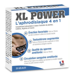 XL POWER Labophyto – Afrodisiac Capsule erectie puternica, crestere calitate sperma, testosteron - 20 buc
