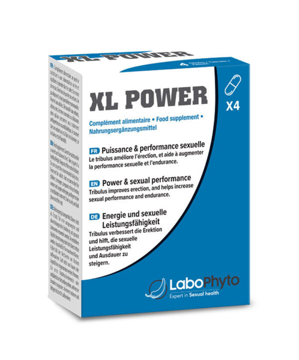 XL POWER Labophyto – Afrodisiac Capsule erectie puternica, crestere calitate sperma, testosteron - 4 buc