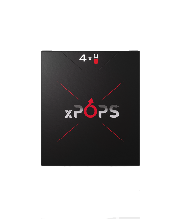 xPops – Pastile potenta barbati - 4 buc
